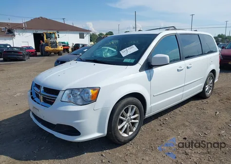2016 Dodge Grand Caravan Sxt из США, поврежденный, VIN 2C4RDGCG7GR387790